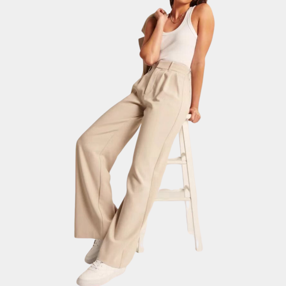 Marcia - Elegant loose fit women's pants