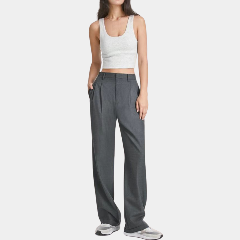 Marcia - Elegant loose fit women's pants