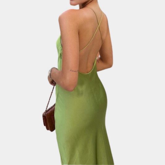 Sleeveless maxi dress for ladies