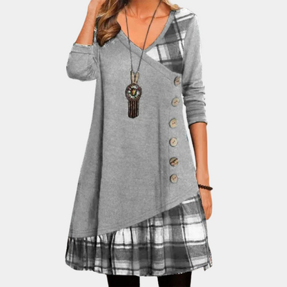 Marzena - Casual midi dress for women