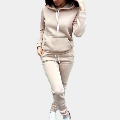 Jess-Mode | Comfortable streetwear tracksuit [jacket+pants]