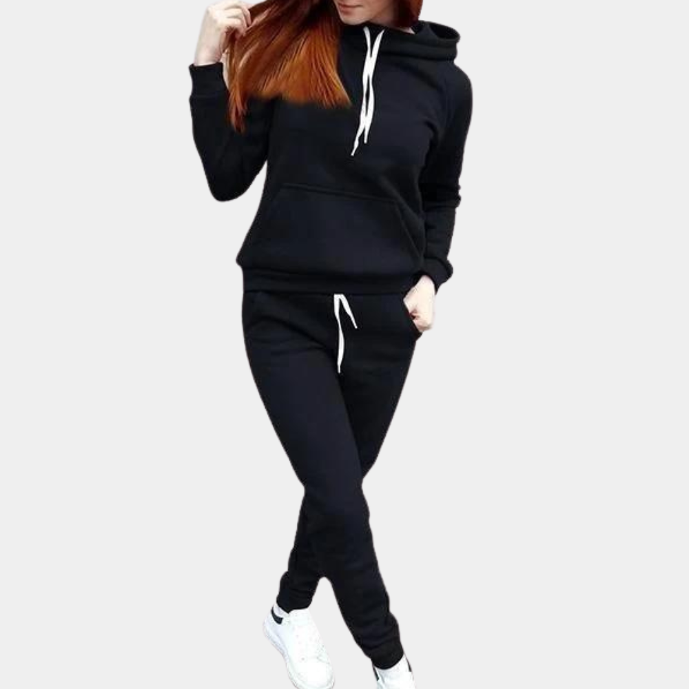 Jess-Mode | Comfortable streetwear tracksuit [jacket+pants]