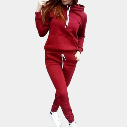 Jess-Mode | Comfortable streetwear tracksuit [jacket+pants]