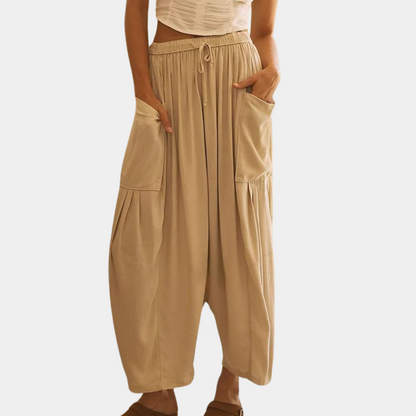 Comfortable loose-fitting women's pants