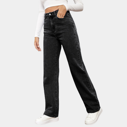 Casual baggy jeans for women