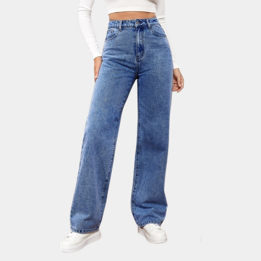 Casual baggy jeans for women