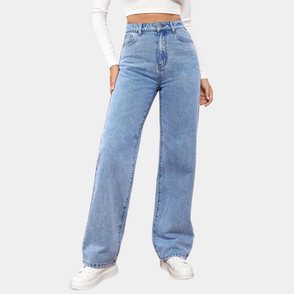 Casual baggy jeans for women