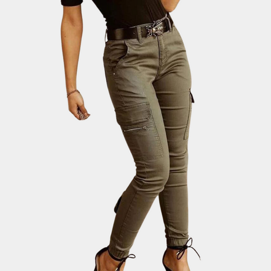 Fleur - Ladies casual cargo jeans