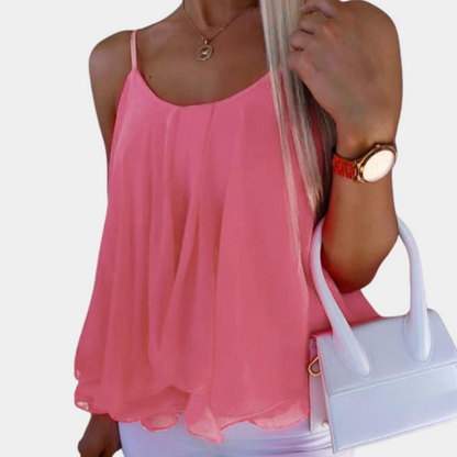 Stylish sleeveless women's tank top