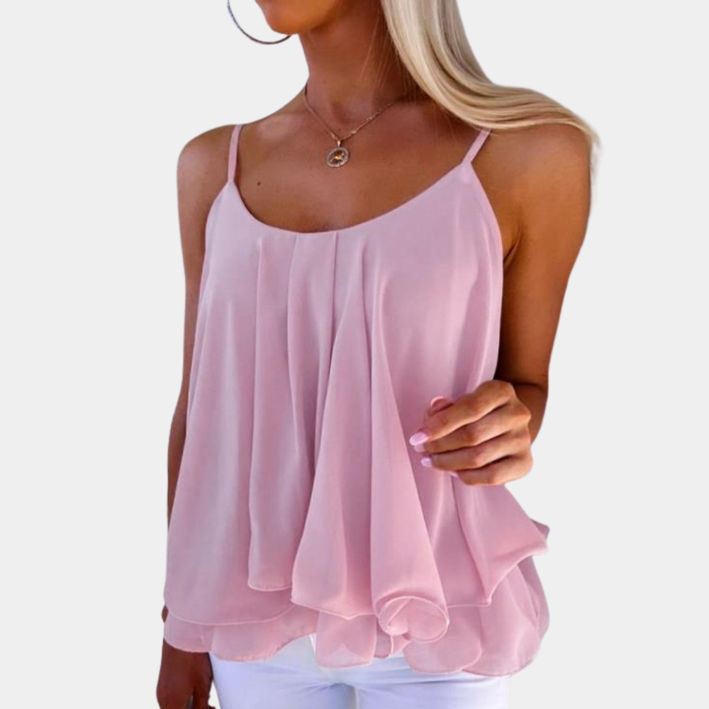 Stylish sleeveless women's tank top