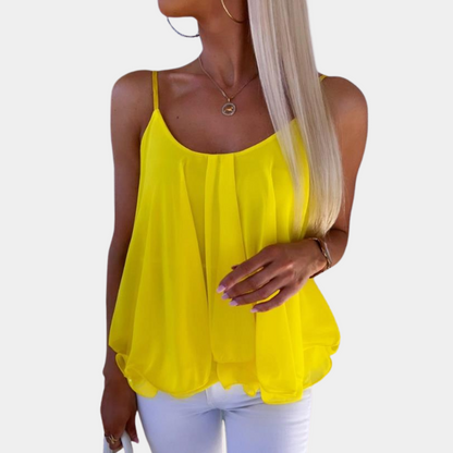 Stylish sleeveless women's tank top