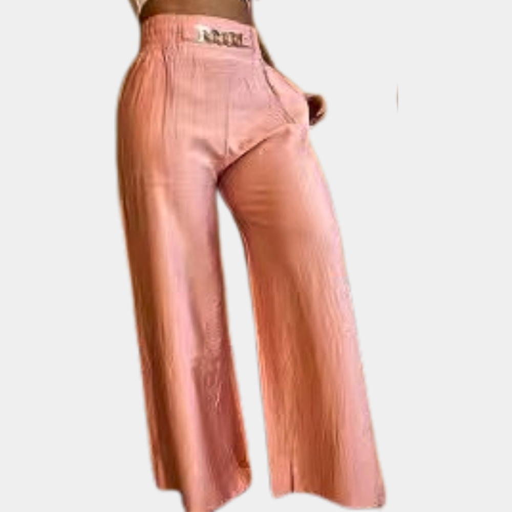 Elegant women's wide-leg pants