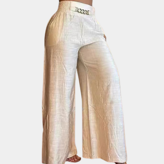 Elegant women's wide-leg pants