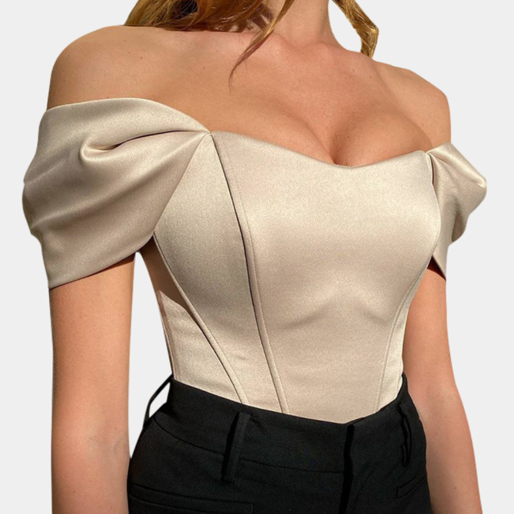 Elegant off-shoulder top for ladies