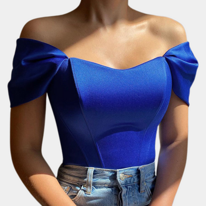 Elegant off-shoulder top for ladies