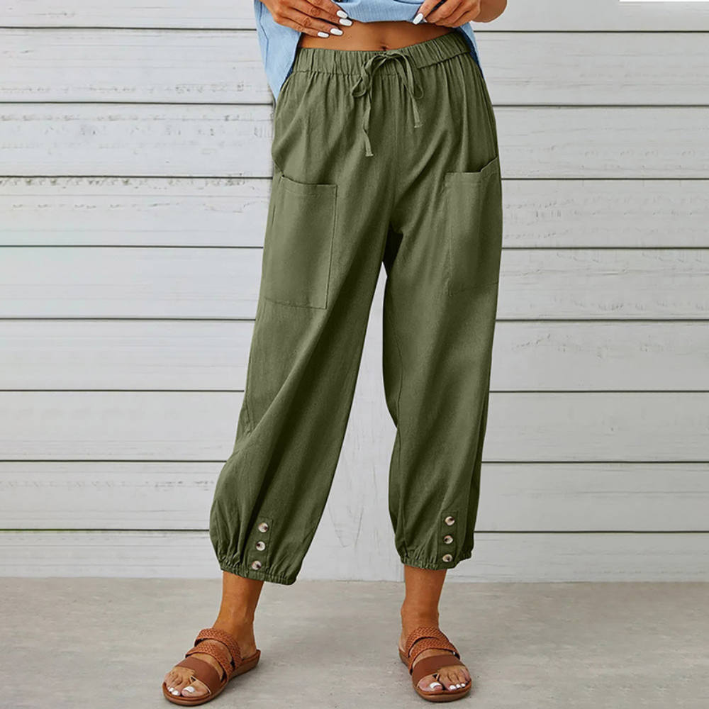 Casual women's wide-leg pants