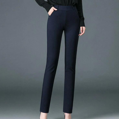 Abril - Stylish straight cut women's pants