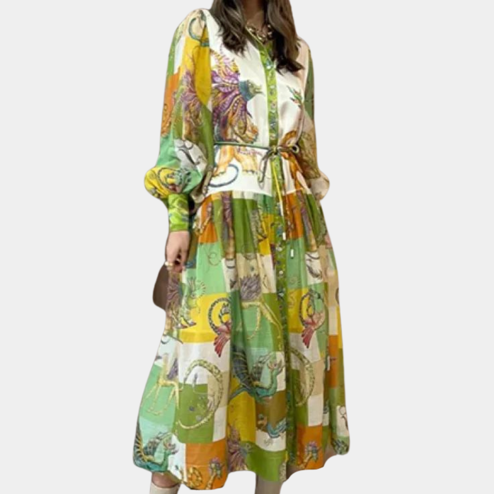 Adalia - Colorful and fashionable women's dress