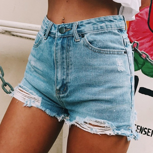 Ondine - Trendy Denim Shorts for Ladies