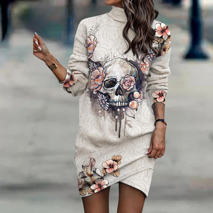 Venetia - Fashionable long sleeve dress for ladies.