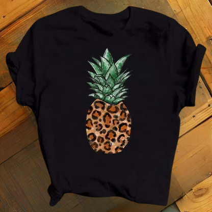 Marisol - Playful Pineapple Pattern Ladies Top