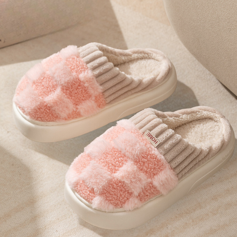 Downy Warm Slippers | Olivia - Soft and Comfortable - Ideal for Winter Evenings