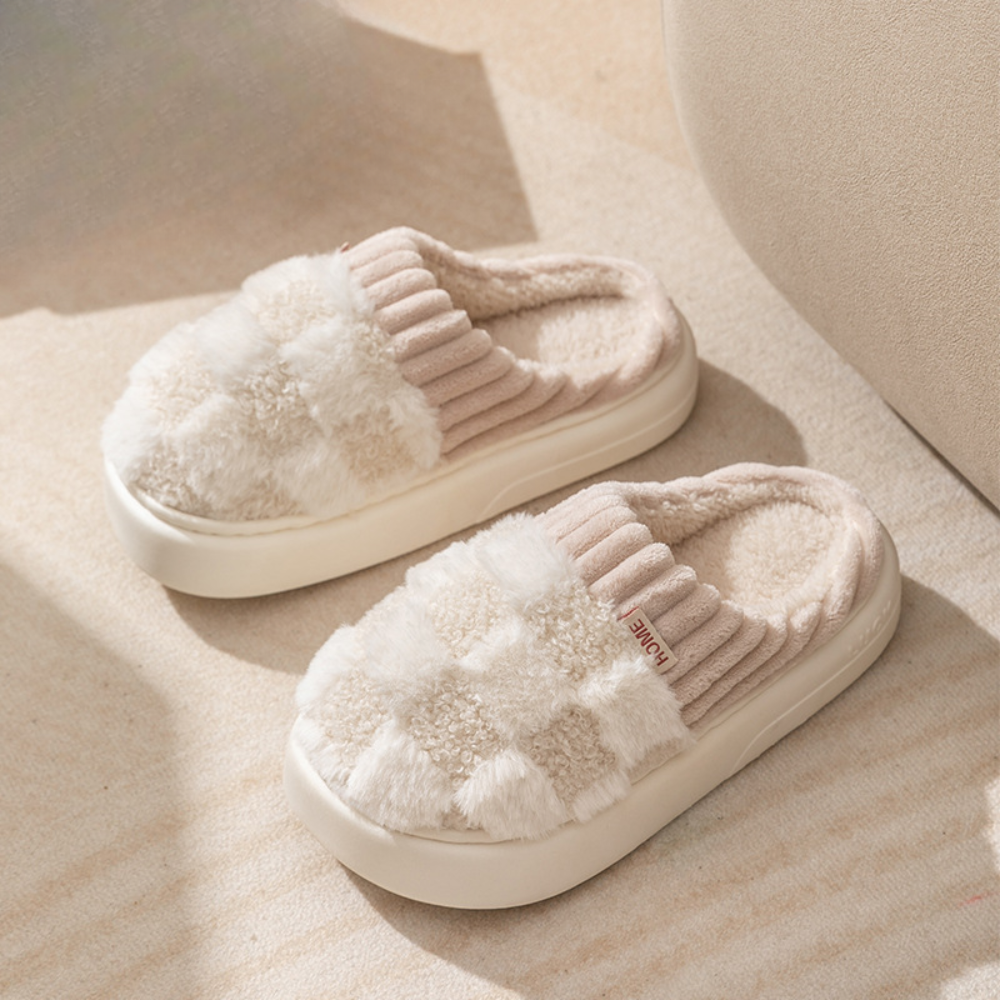 Downy Warm Slippers | Olivia - Soft and Comfortable - Ideal for Winter Evenings