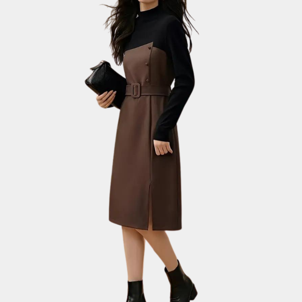 Cosmin - Stylish Midi Dress for Ladies