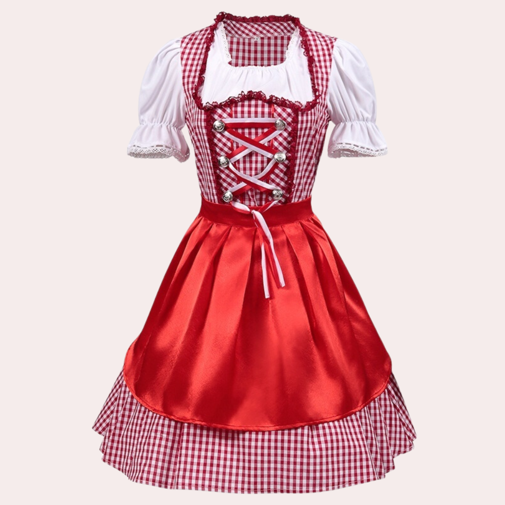 Rowena - Retro Oktoberfest Dirndl Dress for Women