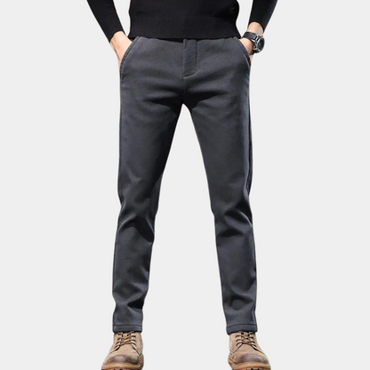 Adalgiso - Tight Men's Slim Fit Pants for Effortless Style