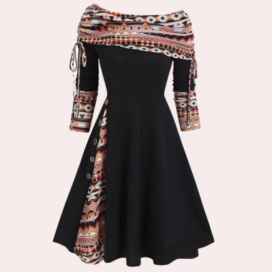 Winona - Women's Feminine Flair Dress