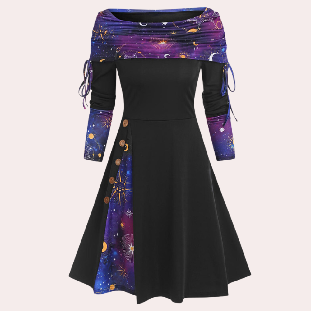 Winona - Women's Feminine Flair Dress