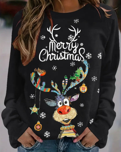 "Merry Christmas" sweater - Celia