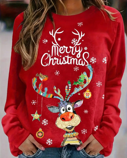 "Merry Christmas" sweater - Celia