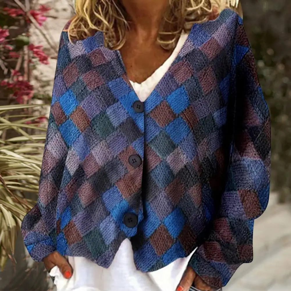 Patchwork cardigan - Celine