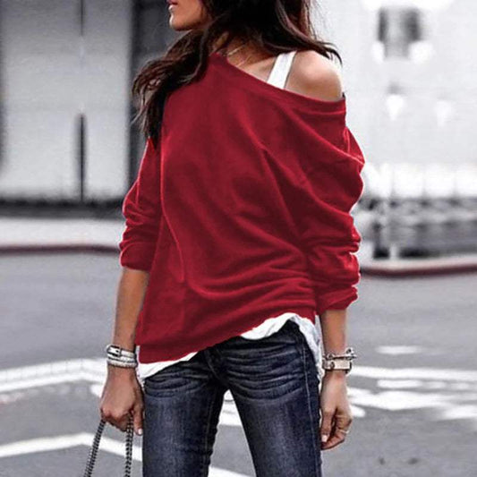 Top - Chic - Loose Fit - Ideal for Relaxed Look