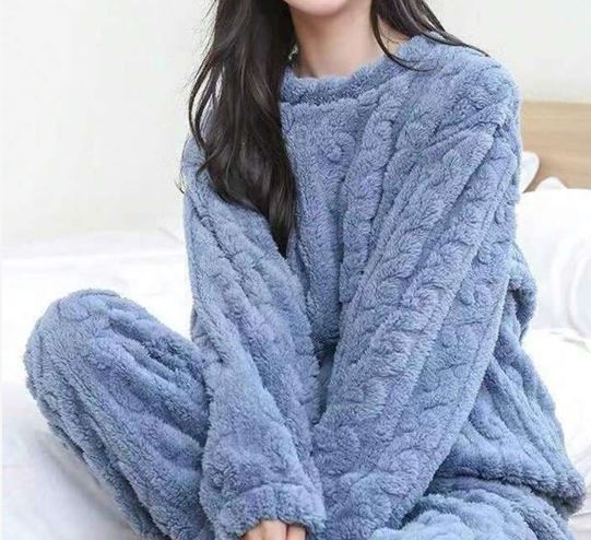 Fleece pyjama set for women