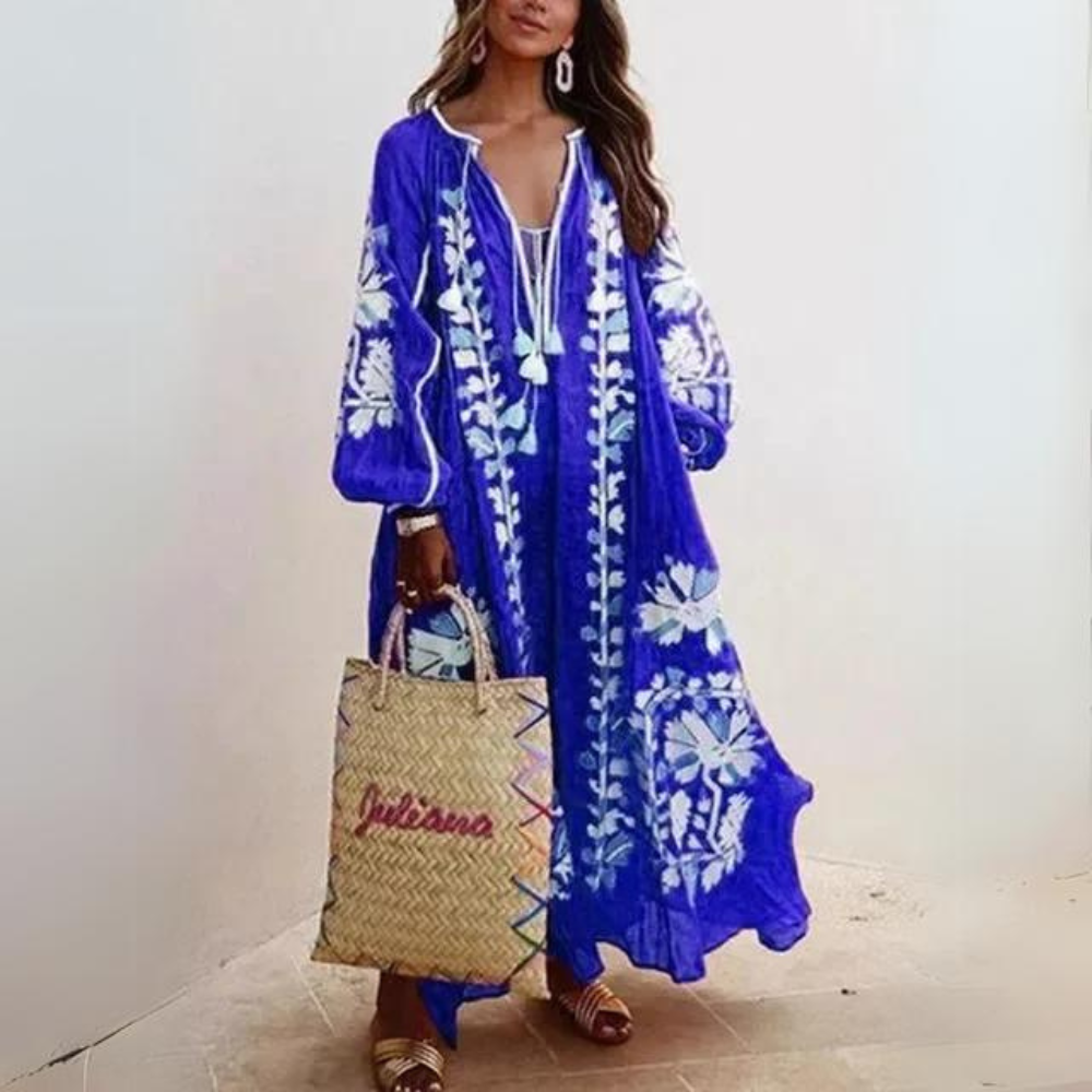 Delia - Elegant Bohemian Long Dress