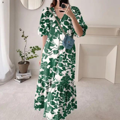 Hortense - Comfortable Floral Dress