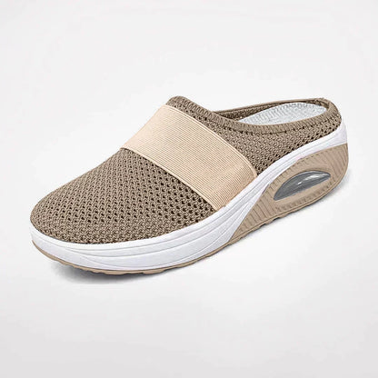 Non-slip Round Closed Toe Slip-on Sneakers