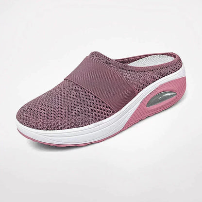 Non-slip Round Closed Toe Slip-on Sneakers