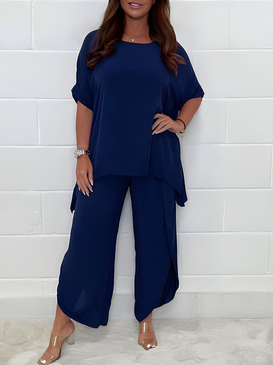 Relaxed top and pants set - Carine