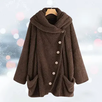 Winter hooded jacket for ladies