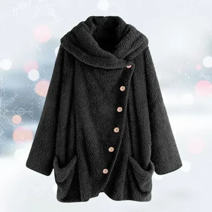 Winter hooded jacket for ladies