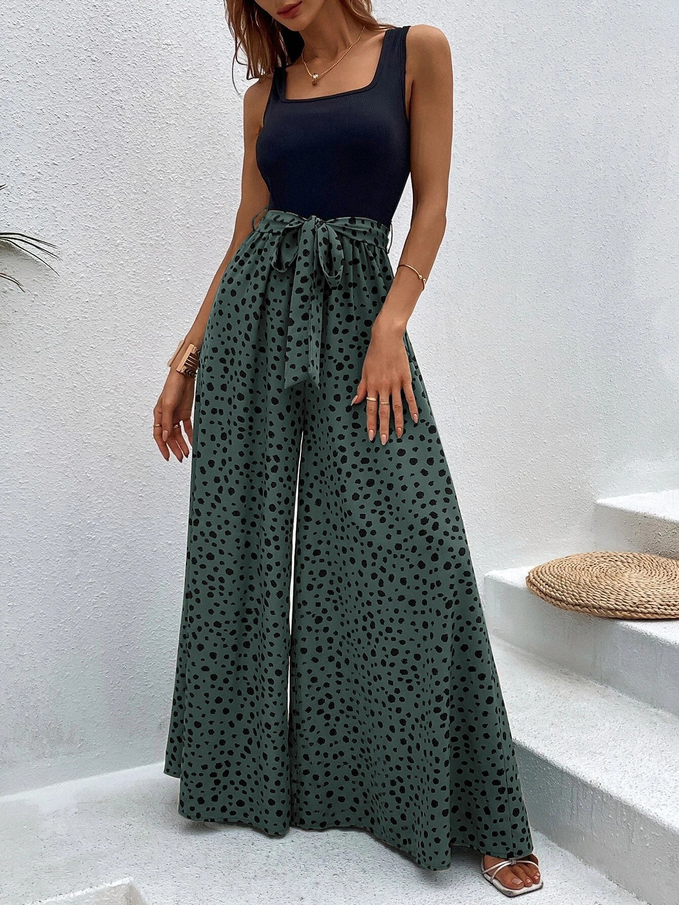 Amélie - Summer wide-leg pants