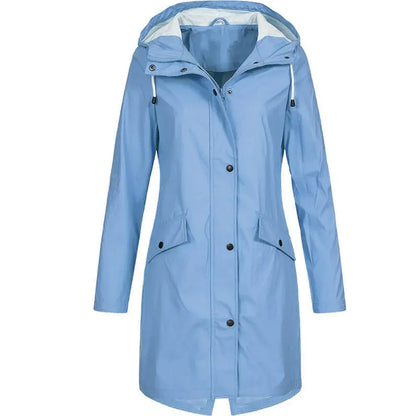 Yasmine - outdoor long waterproof jacket