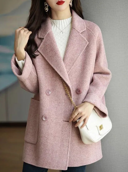 Women's wool winter coat