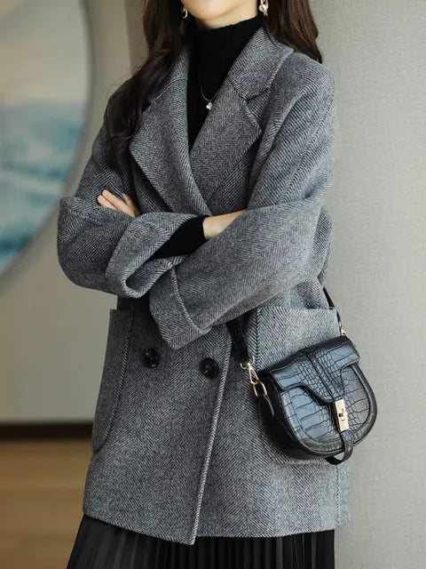 Women's wool winter coat