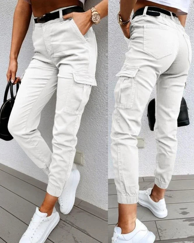 Sofie | Cargo pants with high waist