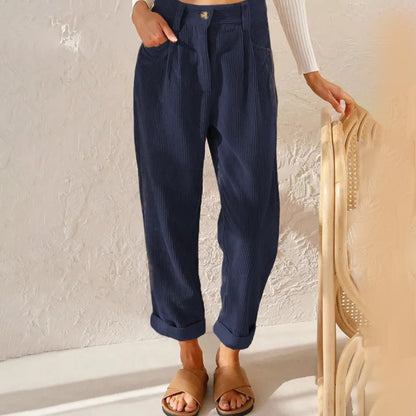 Margaux - Comfortable corduroy pants